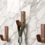 Natural Walnut Adhesive Wall Hook