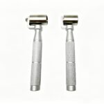 Professional Stainless Steel Wallpaper Seam Roller with Textured Handle - Image 6