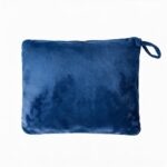 2-in-1 Packable Travel Blanket & Pillow with Luggage Sleeve – Charcoal Grey - Image 10