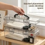 Set of 2 Clear Portable Art & Craft Storage Cases - Image 7