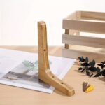 Natural Wood Floating Shelf Brackets — 2 Pack - Image 4