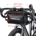 7L Waterproof Roll-Top Bicycle Handlebar Bag - Image 3