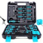 Professional 43-Piece Magnetic Screwdriver Set with Storage Case