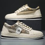 Men’s Woven Canvas Espadrille Sneakers