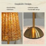 Rechargeable Rattan Table Lamp - Image 5
