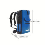 25L Waterproof Tarpaulin Cycling Backpack with Reflective Detail - Image 2