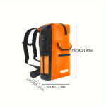 25L Waterproof Tarpaulin Cycling Backpack with Reflective Detail - Image 3