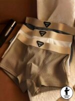 3-Pack Men’s Textured Boxer Briefs in Neutral Colours