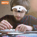 LED Head Magnifier with 5 Precision Lenses - Image 5