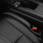 Set of 2 Premium Car Seat Gap Fillers – Black Faux Leather - Image 5