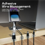 40-Piece Transparent Adhesive Clips for String Lights & Cables - Image 6