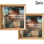 Modern Wooden Display Photo Frame with Mat Board - Image 13