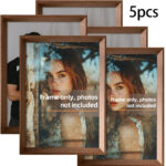 Modern Wooden Display Photo Frame with Mat Board - Image 16