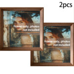 Modern Wooden Display Photo Frame with Mat Board - Image 15