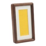 Solid Wood Photo Frame with Beige Mat Board - Image 5