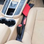 Set of 2 Premium Car Seat Gap Fillers – Black Faux Leather - Image 4
