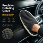 Premium 3-Piece Interior Car Detailing Brush & Cleaning Mitt Set - Image 5