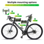 2.5L Waterproof Multi-Mount Bicycle Storage Bag - Image 9