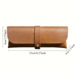 Personalised Crazy Horse Leather Pencil & Artist Tool Case - Image 2