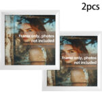 Modern Wooden Display Photo Frame with Mat Board - Image 24