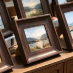 Wide Walnut Photo Frame - Image 3