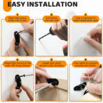 Furniture Safety Wall Anchor Straps — 8 Pack - Image 6