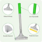 3-Piece Long-Handle Wallpaper Scraper Set with 30 Replacement Blades - Image 7