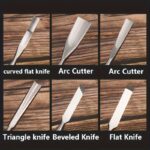 12-Piece Professional Wood Carving Tool Set with Wooden Case - Image 5