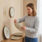 Set of 3 Adjustable Invisible Plate Hangers with Protective Tips - Image 4