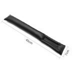 Set of 2 Premium Car Seat Gap Fillers – Black Faux Leather - Image 2