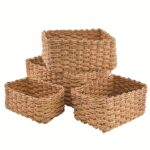 Set of 4 Natural Woven Storage Baskets - Image 8