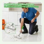 3-Piece Long-Handle Wallpaper Scraper Set with 30 Replacement Blades - Image 6