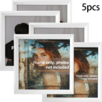 Modern Wooden Display Photo Frame with Mat Board - Image 11