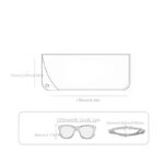 Hand-Carved Dark Brown Full-Grain Leather Glasses Case - Image 3