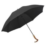 Classic Executive Cane Umbrella with Curved Handle - Image 2