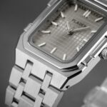 PLADEN Minimalist Square Stainless-Steel Watch — Black Dial - Image 9