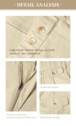 Men’s Pure-Cotton Pleated Chino Trousers — Adjustable Waist - Image 8