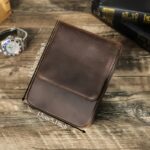 1 Handmade Cowhide Pen Case- Premium Vintage Leather Storage Box, Suitable for Business Men and Women, Office and Pen Organizer, Holds 6 Wearable Pen Holders, Ideal for Gifting - Image 8