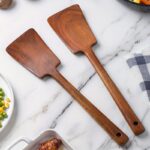Acacia Wood Cooking Spatula - Image 2