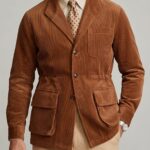 Men’s Pure-Cotton Teba-Style Jacket