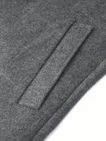 Men’s Pure-Wool Single-Breasted Overcoat - Image 5