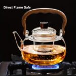1L Borosilicate Glass Teapot with Removable Infuser - Image 9