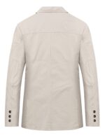 Men’s Washed Cotton Workwear Blazer - Image 4