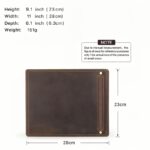 Men’s Top-Grain Leather Mouse Pad — Integrated Pen Holder - Image 6