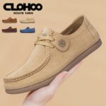 Men’s Cow Suede Moccasin Shoes