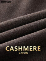 Men’s Wool-Cashmere Full-Zip Knit Jacket - Image 14
