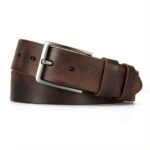 Men’s Cowhide Leather Belt — Adjustable Fit - Image 11