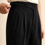 Men’s Cotton-Viscose Double-Pleat Corduroy Trousers - Image 4