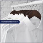 8-Piece Maple Wood & Velvet Hanger Set - Image 4