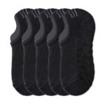 Men’s Cotton No-Show Socks — 5 Pair Set - Image 4